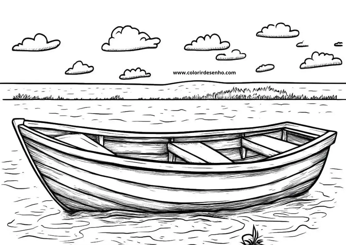 Free Printable Boat Coloring Sheets 11
