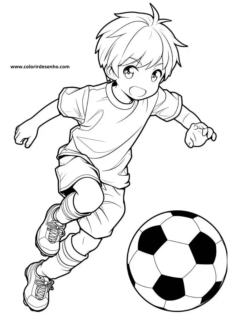 Free Printable Boy Coloring Pages in PDF 14