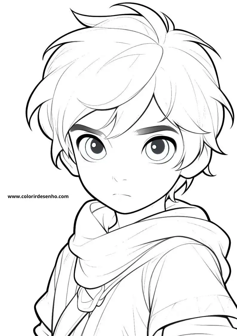Free Printable Boy Coloring Sheets 6