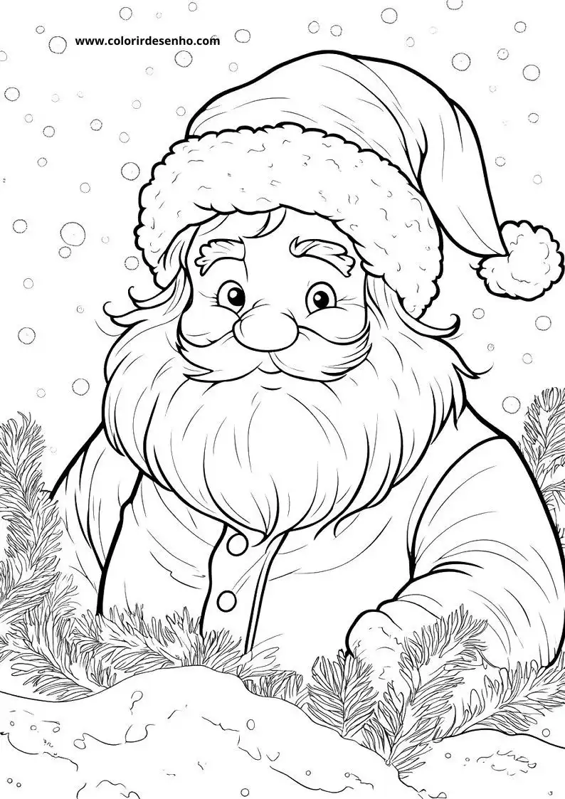 Free Printable Christmas Coloring Pages in PDF 17