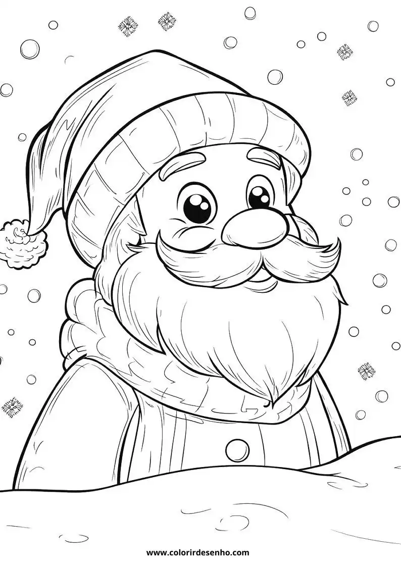Free Printable Christmas Coloring Pages in PDF 8
