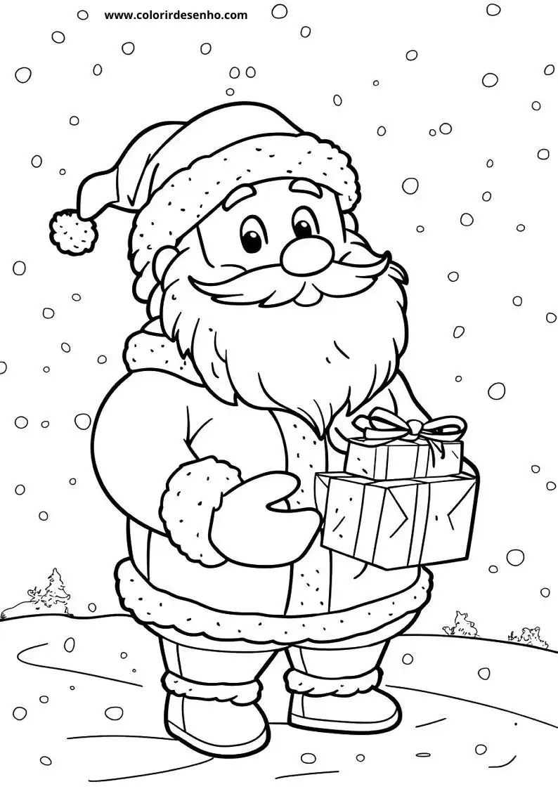 Free Printable Christmas Coloring Sheets 2