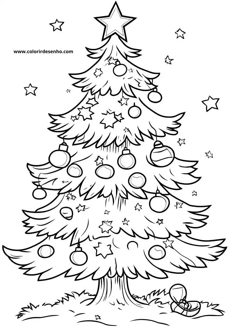 Free Printable Christmas Coloring Sheets 6