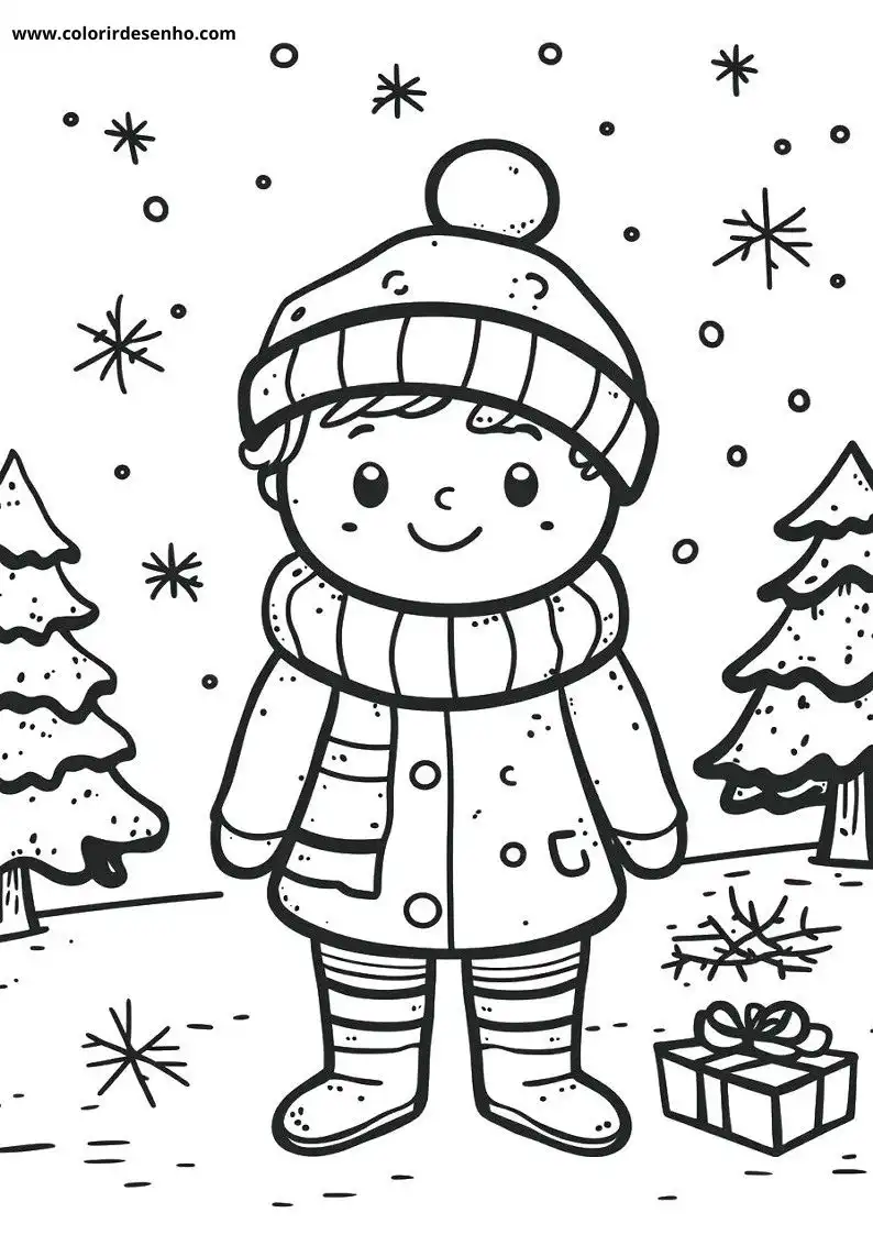 Free Printable Christmas Coloring Sheets 8