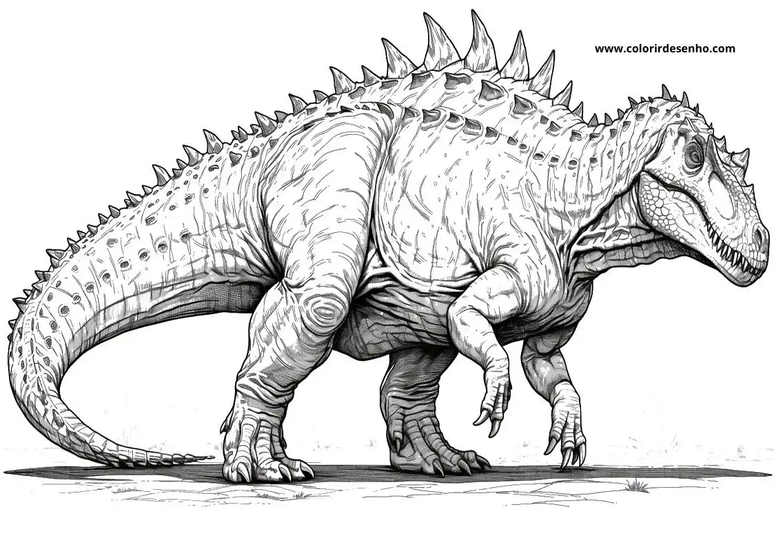 Free Printable Dinosaur Coloring Sheets 3