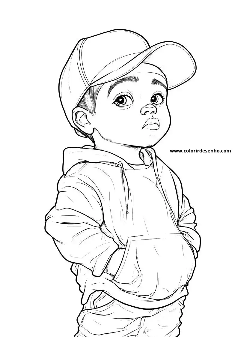 Free Printable Hip Hop Coloring Sheets 6