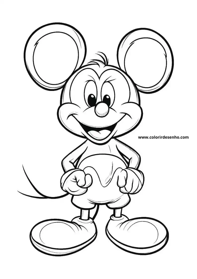 Free Printable Mouse Coloring Pages in PDF 25