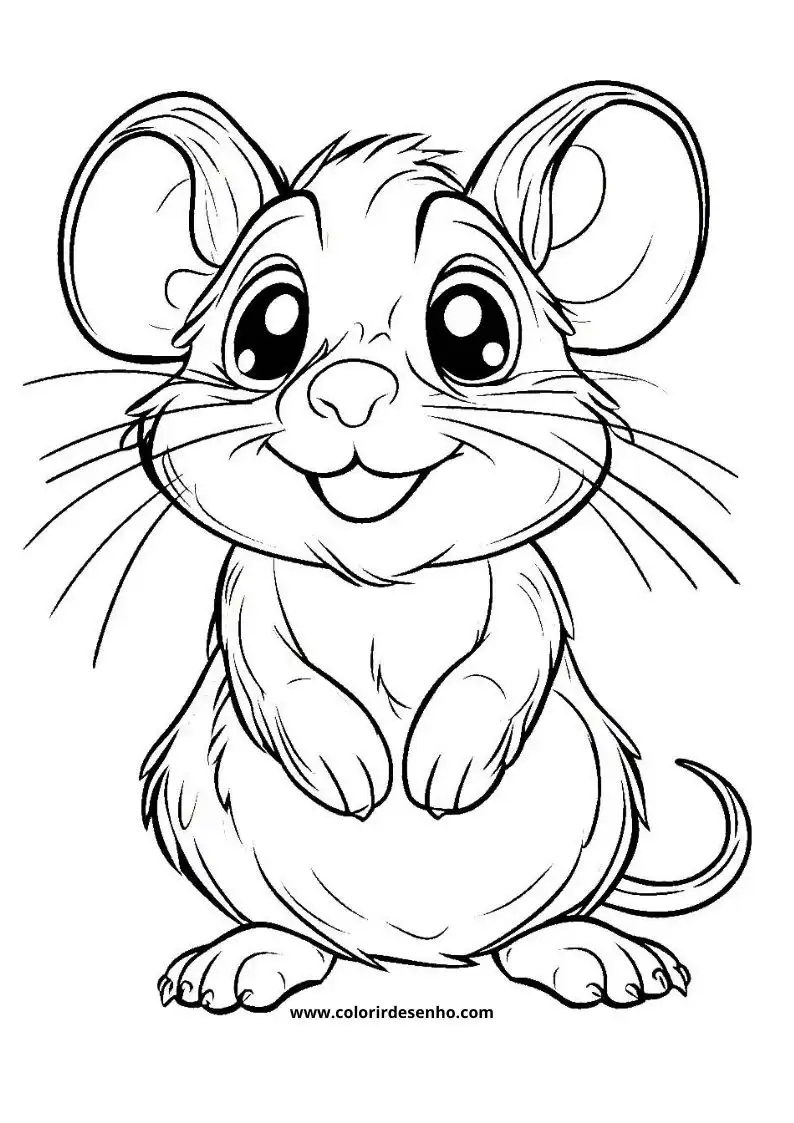 Free Printable Mouse Coloring Sheets 2