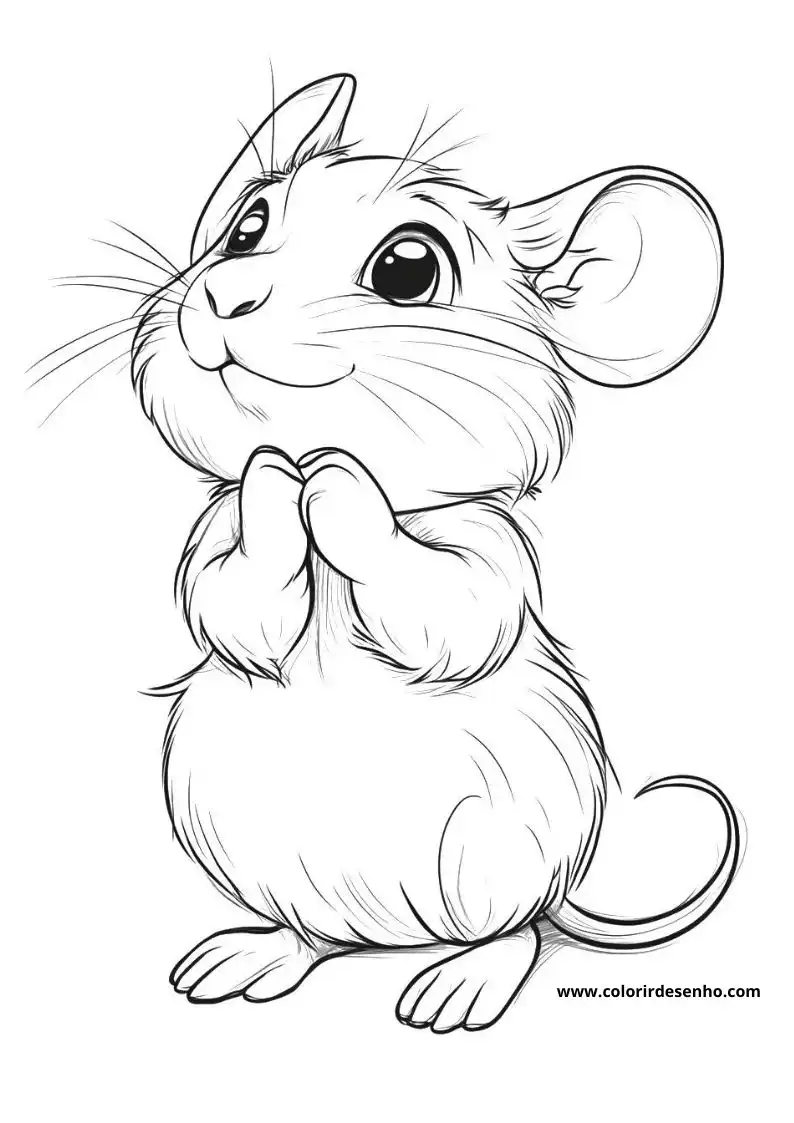 Free Printable Mouse Coloring Sheets 6