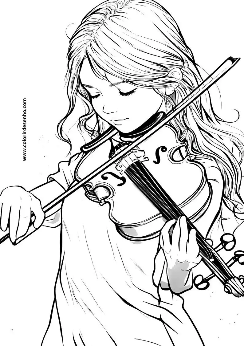Free Printable Music Coloring Pages in PDF 2