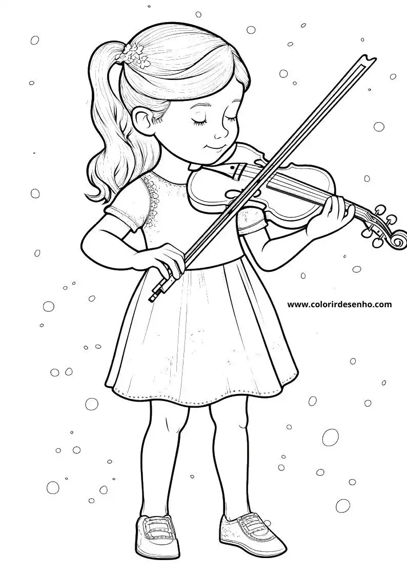 Free Printable Music Coloring Sheets 1