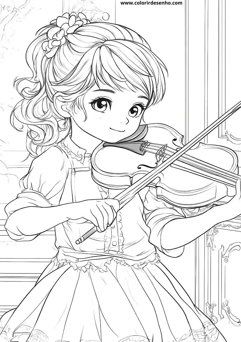 Free Printable Music Coloring Sheets 12