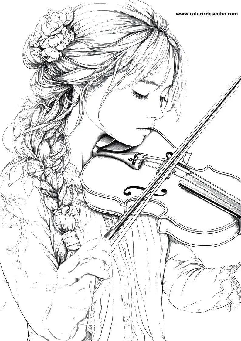 Free Printable Music Coloring Sheets 14