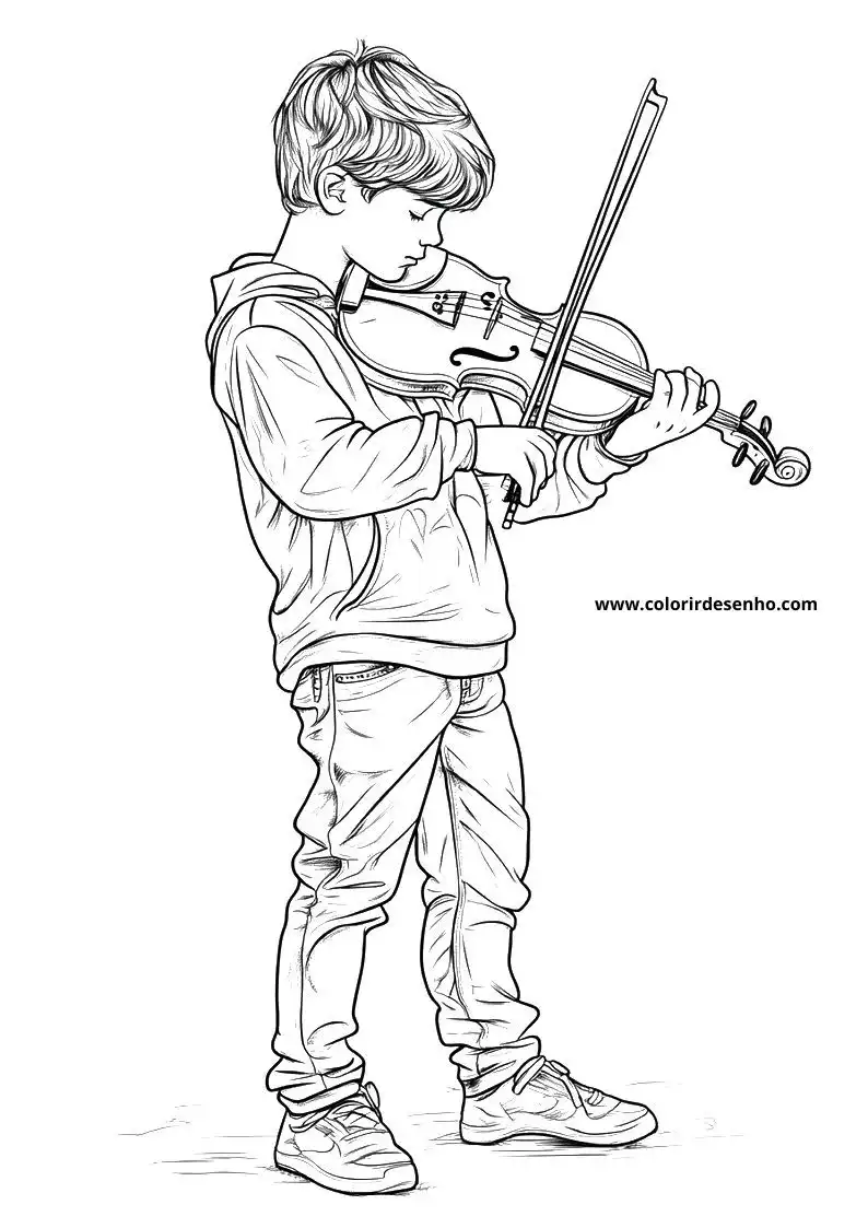 Free Printable Music Coloring Sheets 3