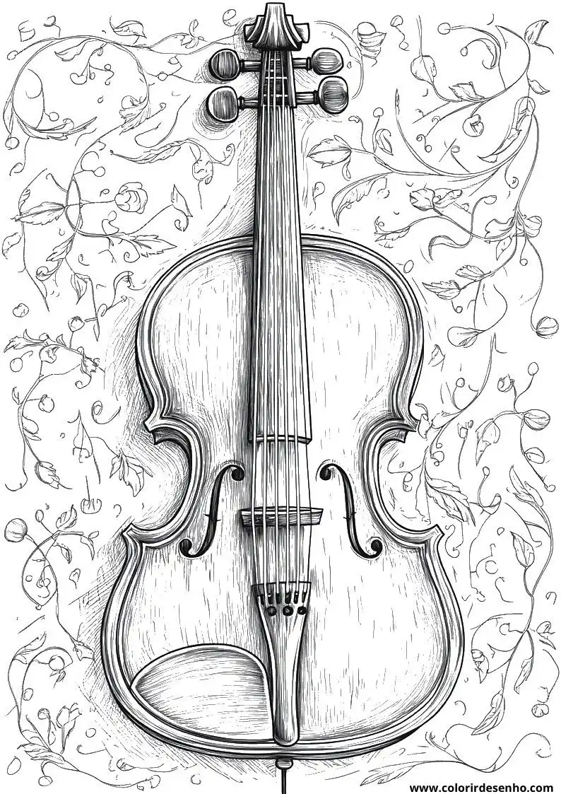 Free Printable Music Coloring Sheets 5