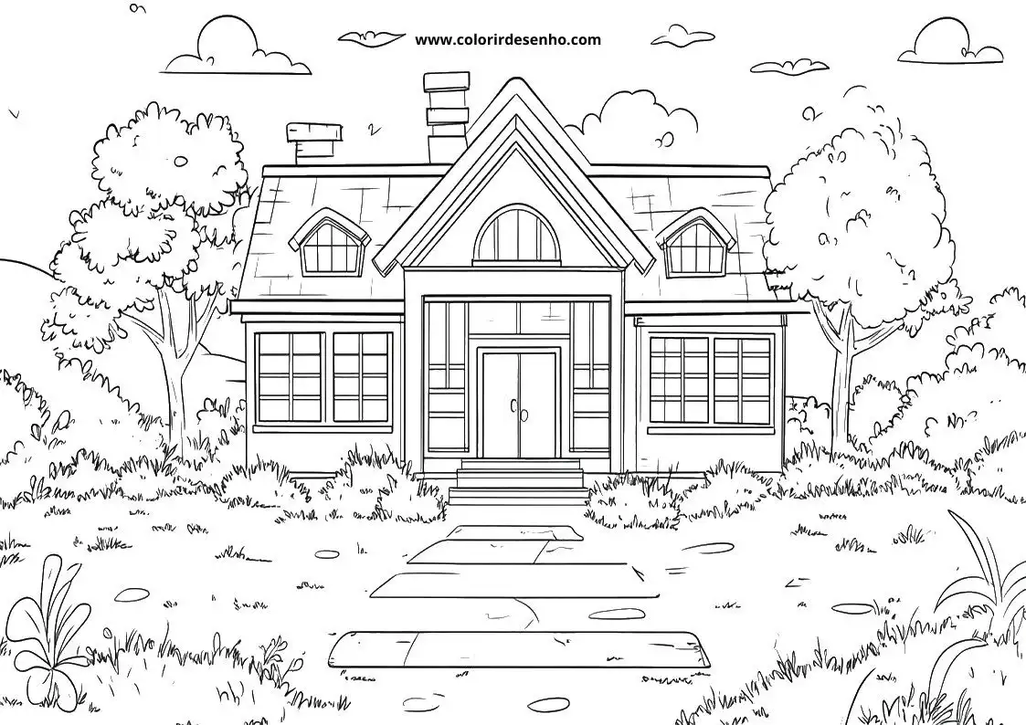 Free Printable School Coloring Pages in PDF 9