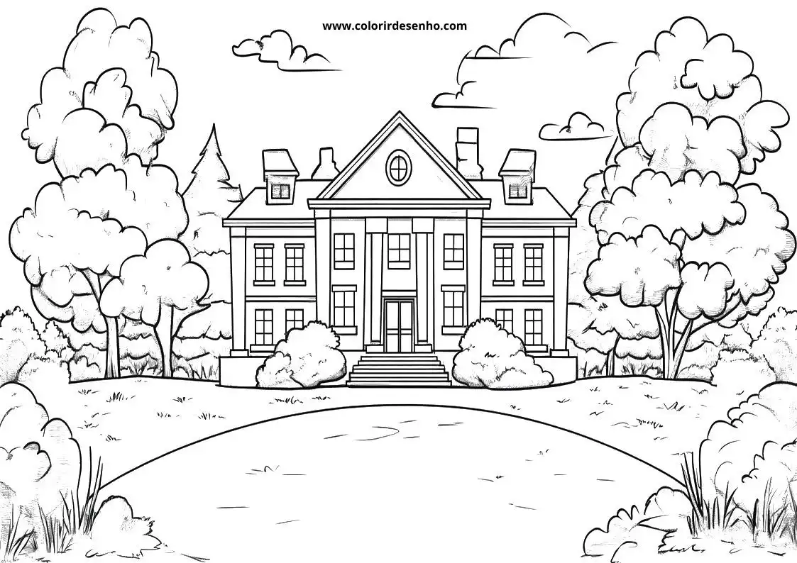 Free Printable School Coloring Sheets 15