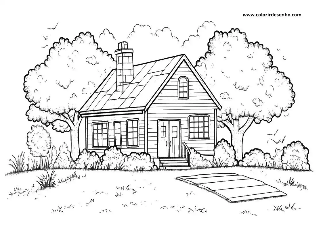 Free Printable School Coloring Sheets 4