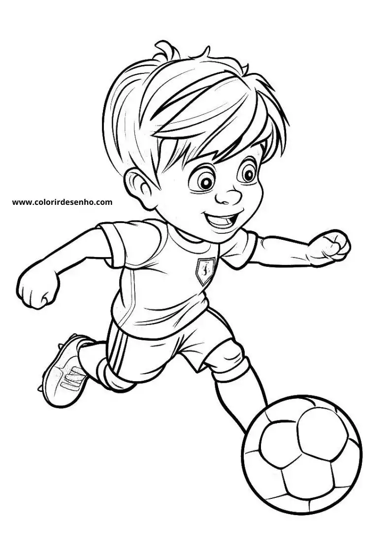 Free Printable Soccer Coloring Sheets 21