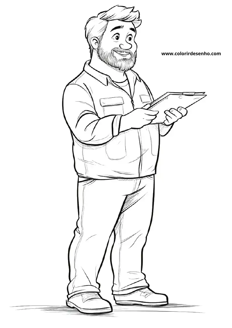Free Printable Teacher Coloring Sheets 9