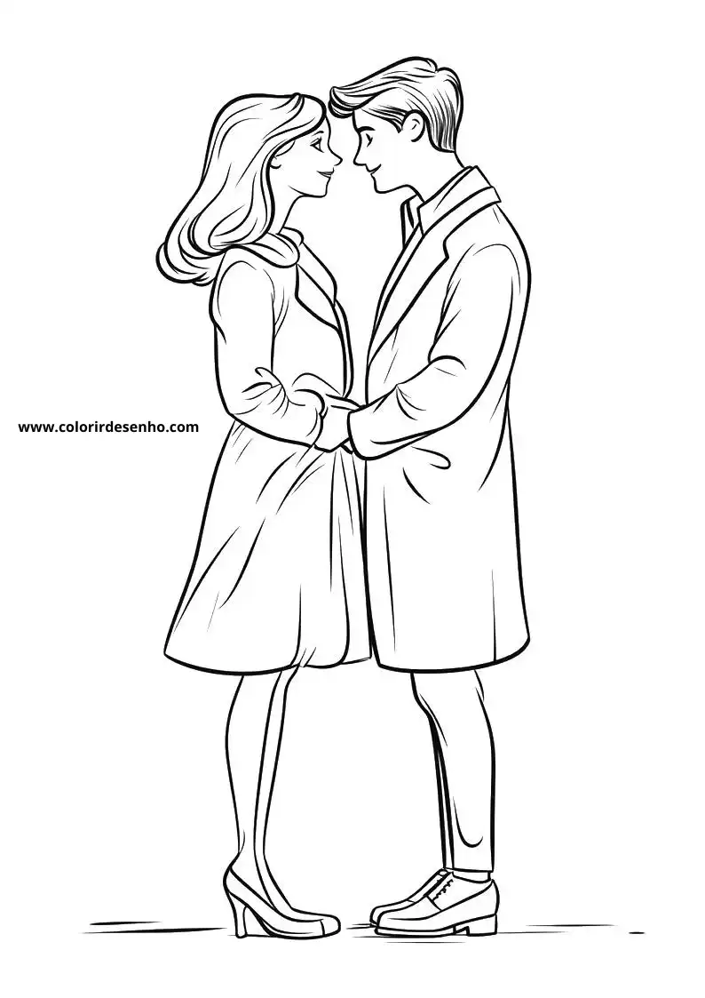 Free Printable Valentine’s Day Coloring Pages in PDF 1