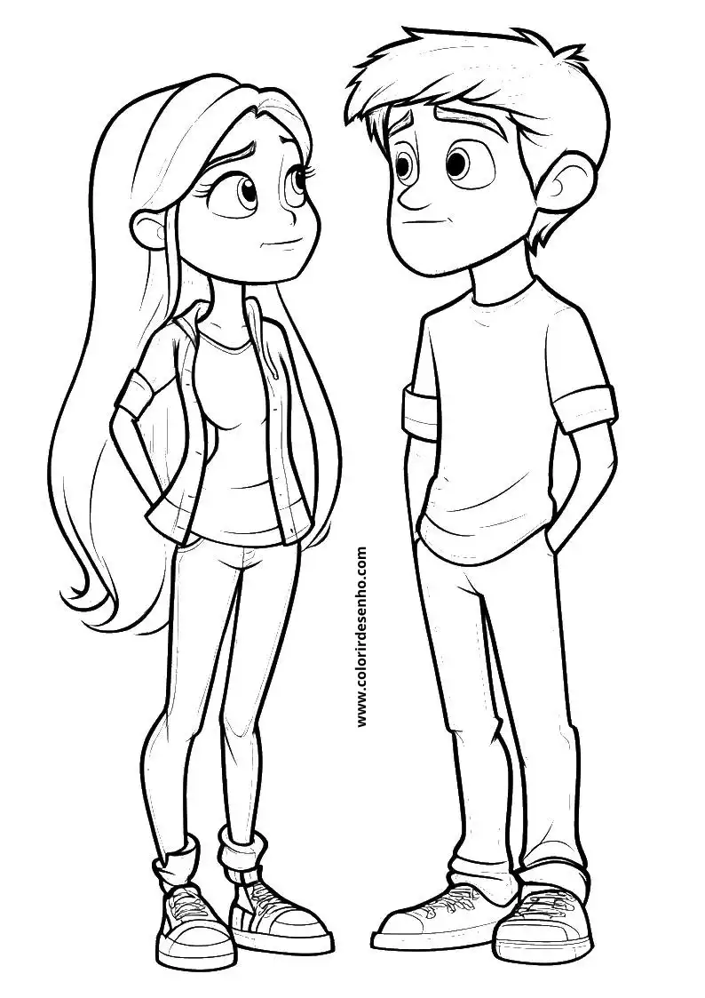 Free Printable Valentine’s Day Coloring Pages in PDF 5