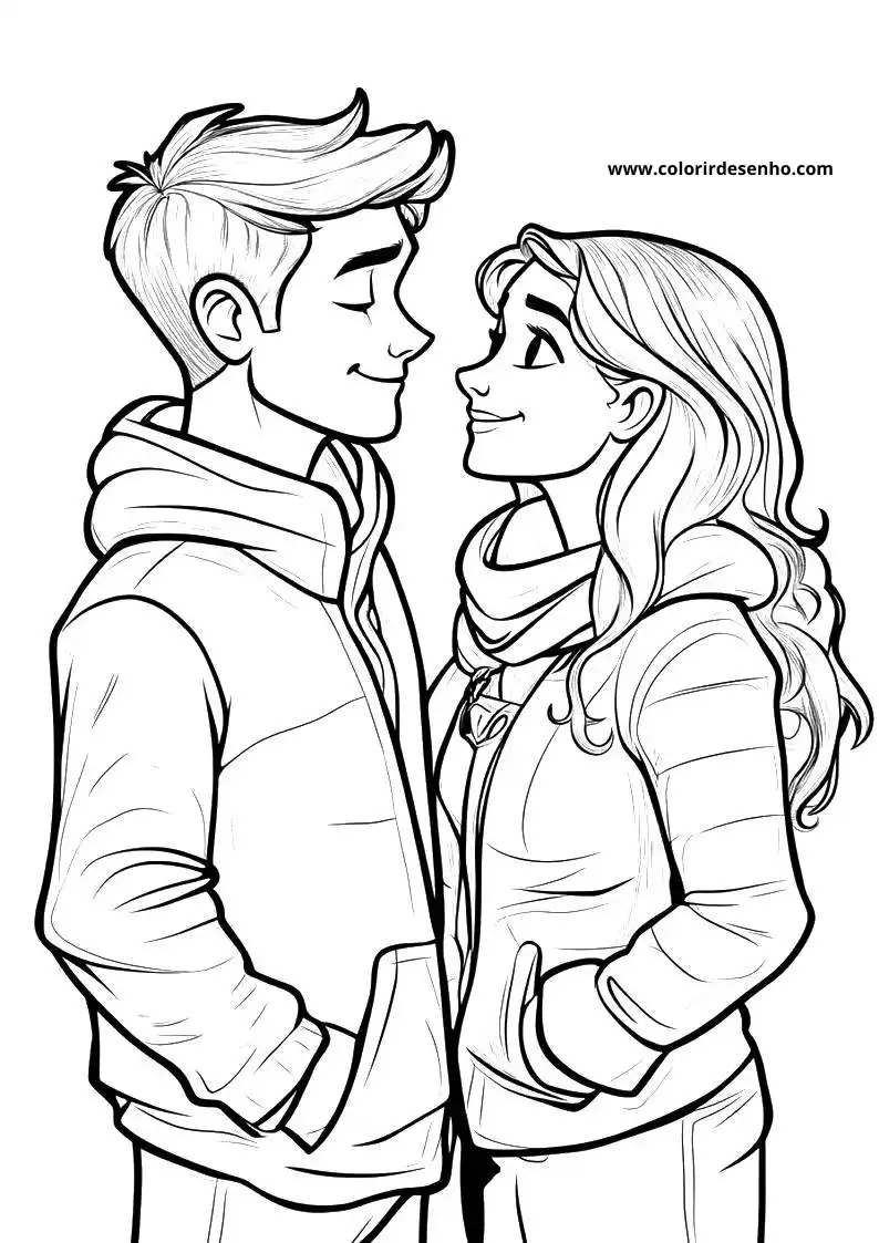 Free Printable Valentine’s Day Coloring Pages in PDF 6
