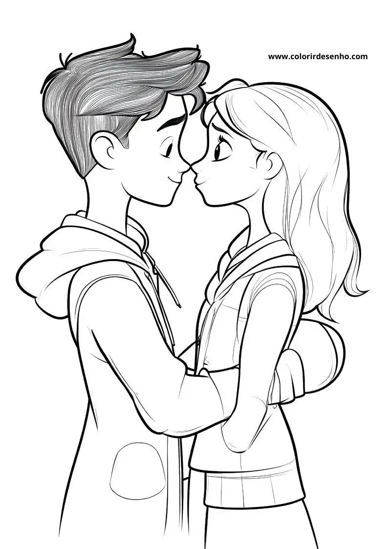 Free Printable Valentine’s Day Coloring Pages in PDF 8