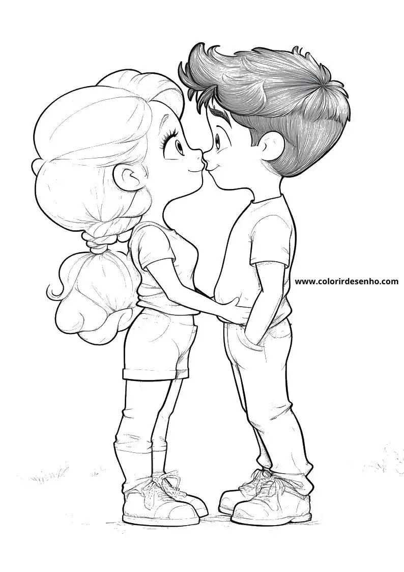 Free Printable Valentine’s Day Coloring Sheets 1