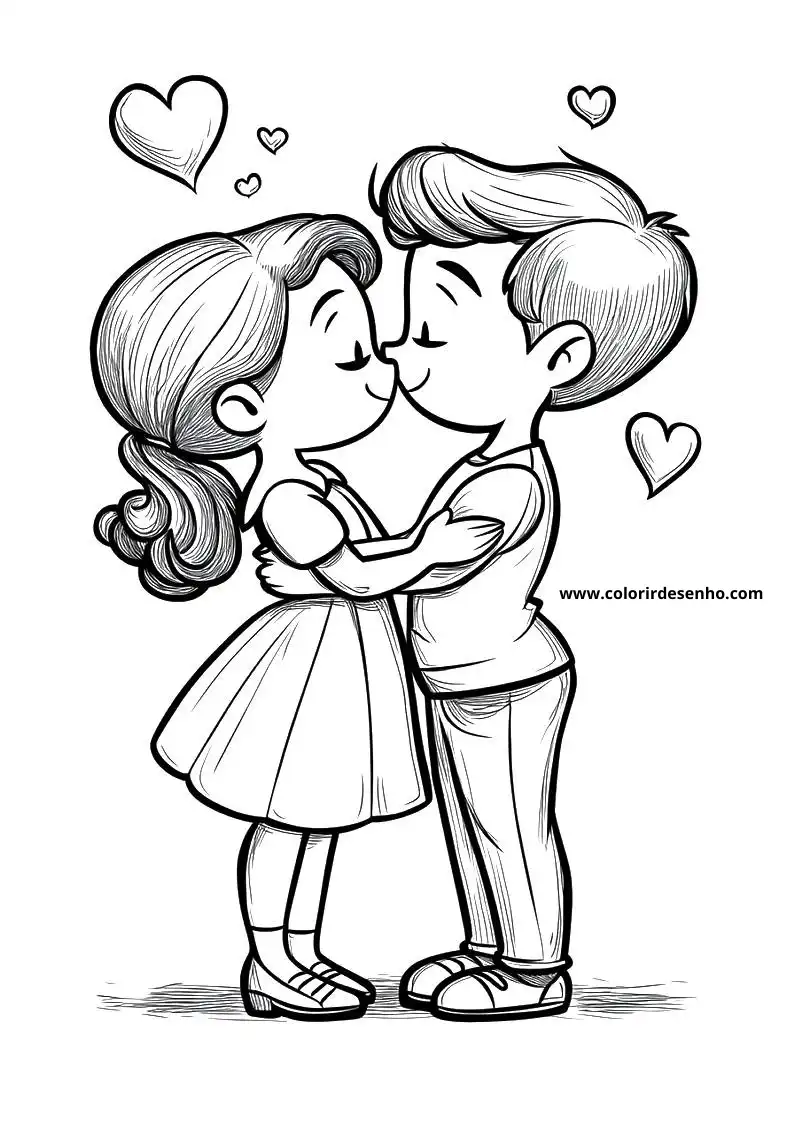 Free Printable Valentine’s Day Coloring Sheets 2