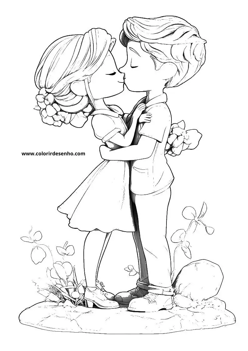 Free Printable Valentine’s Day Coloring Sheets 3