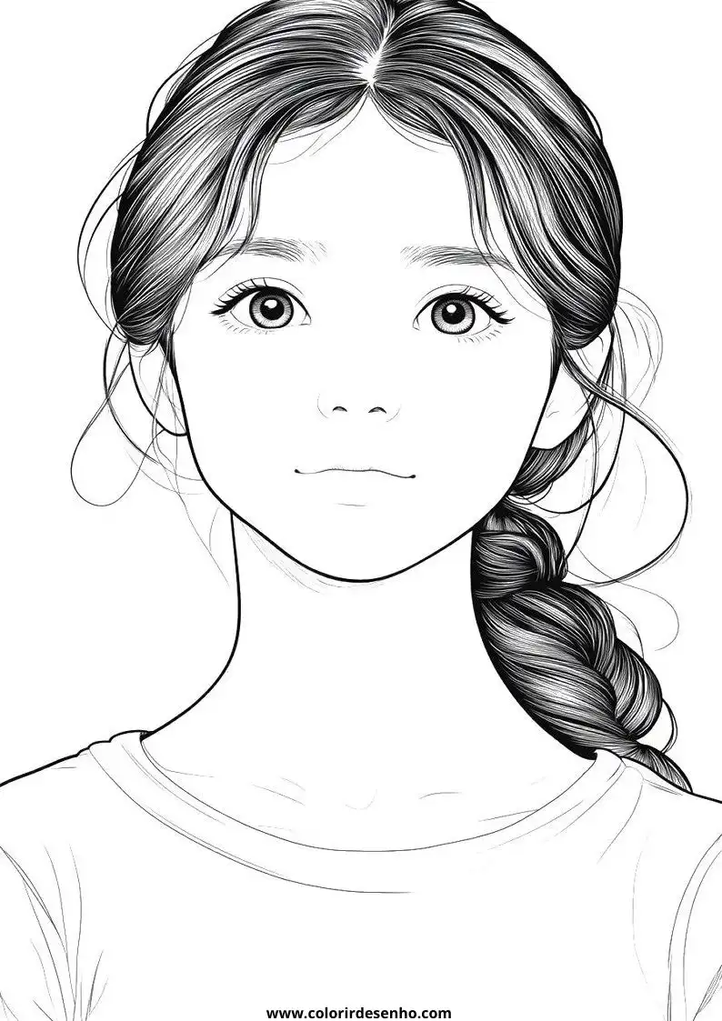 Free Printable Woman Coloring Pages in PDF 3