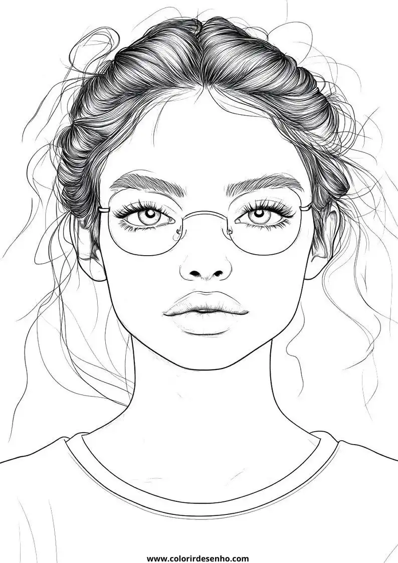 Free Printable Woman Coloring Sheets 6