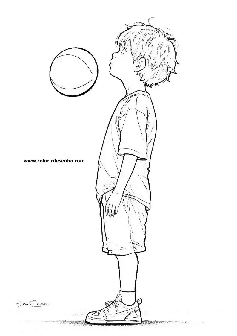 Free Soccer Coloring Pages Download 3