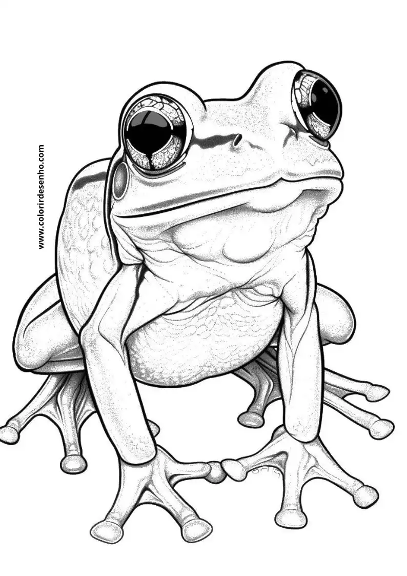 Frog Coloring Pages For All Ages 1