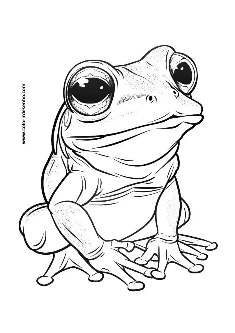 Frog Coloring Pages For All Ages 11