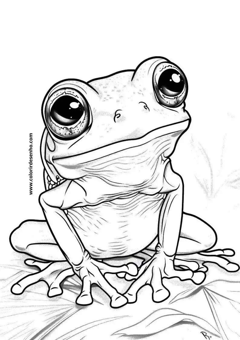 Frog Coloring Pages For All Ages 2
