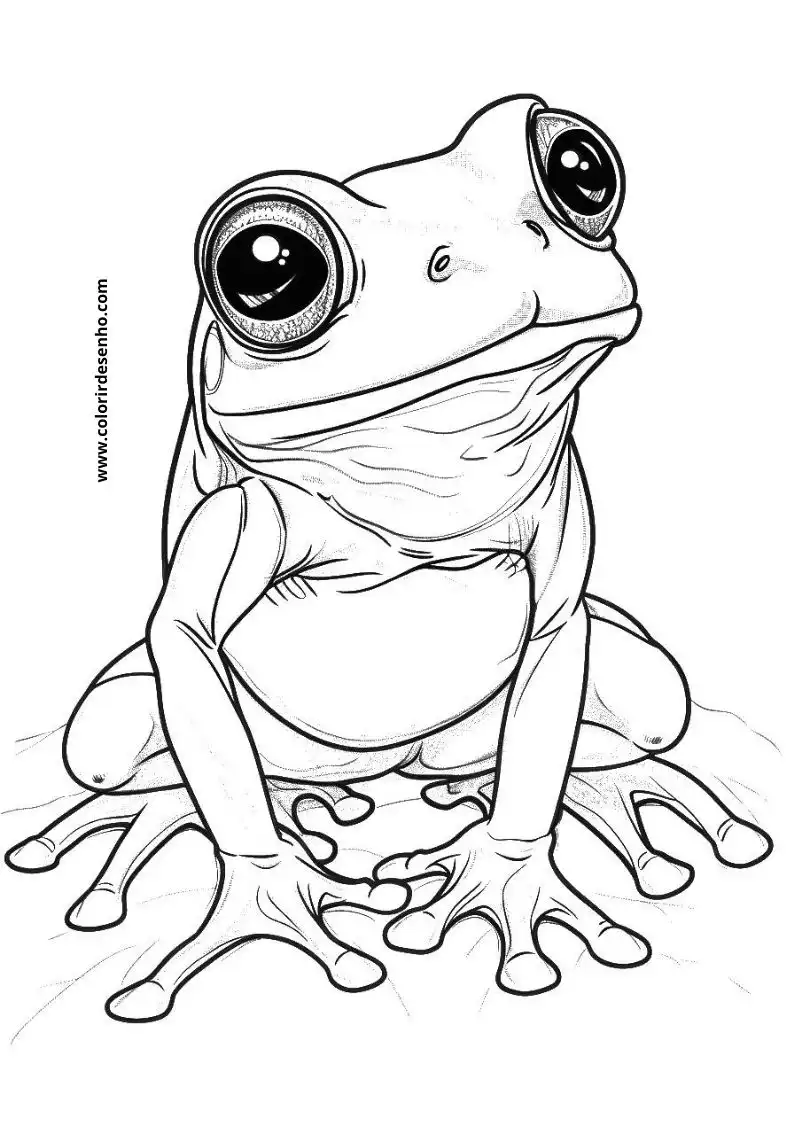 Frog Coloring Pages For All Ages 4