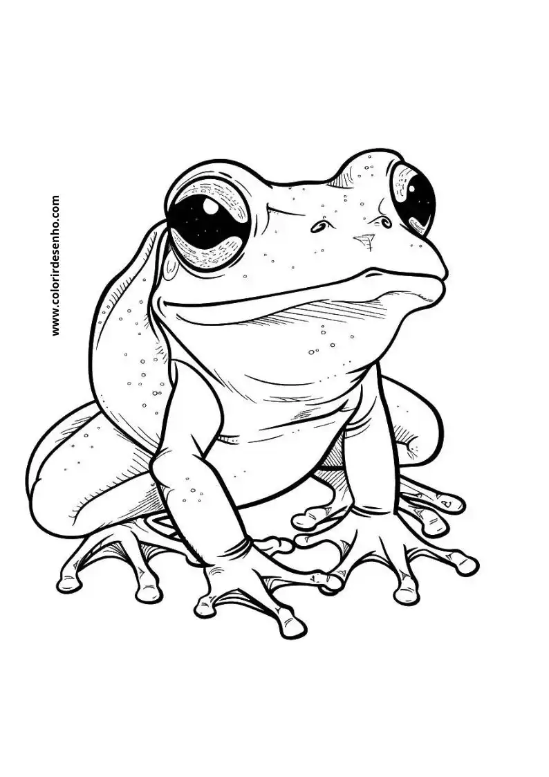 Frog Coloring Pages For All Ages 7