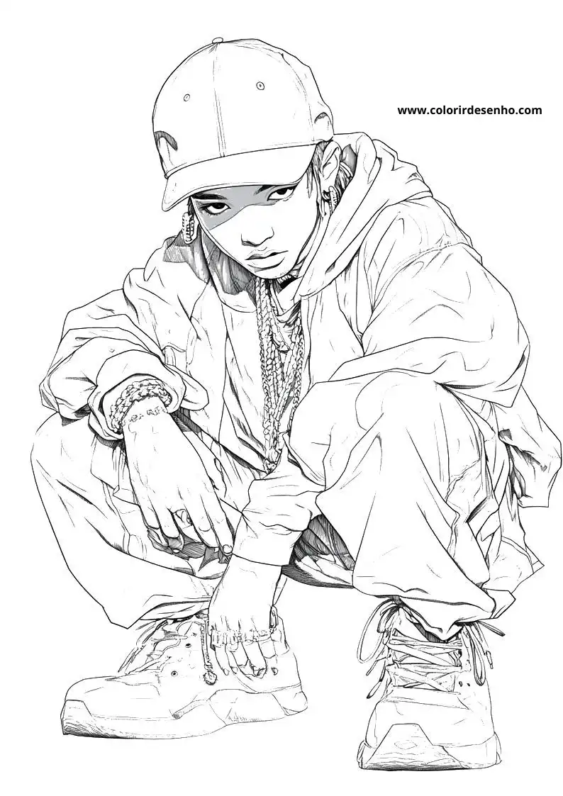 Hip Hop Coloring Pages (248+ Free Printables) 188 Hip Hop 17834