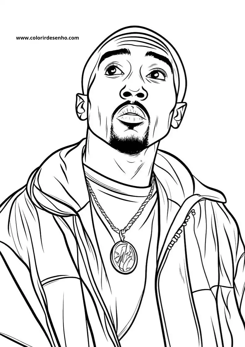 Hip Hop Coloring Pages 10