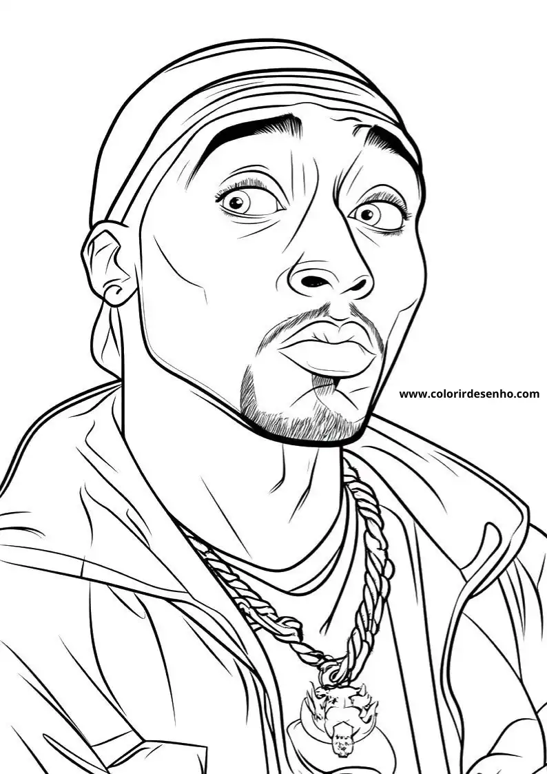 Hip Hop Coloring Pages 11
