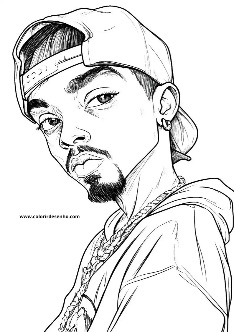 Hip Hop Coloring Pages 14