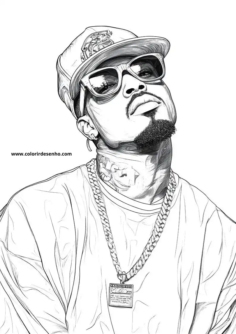 Hip Hop Coloring Pages 3