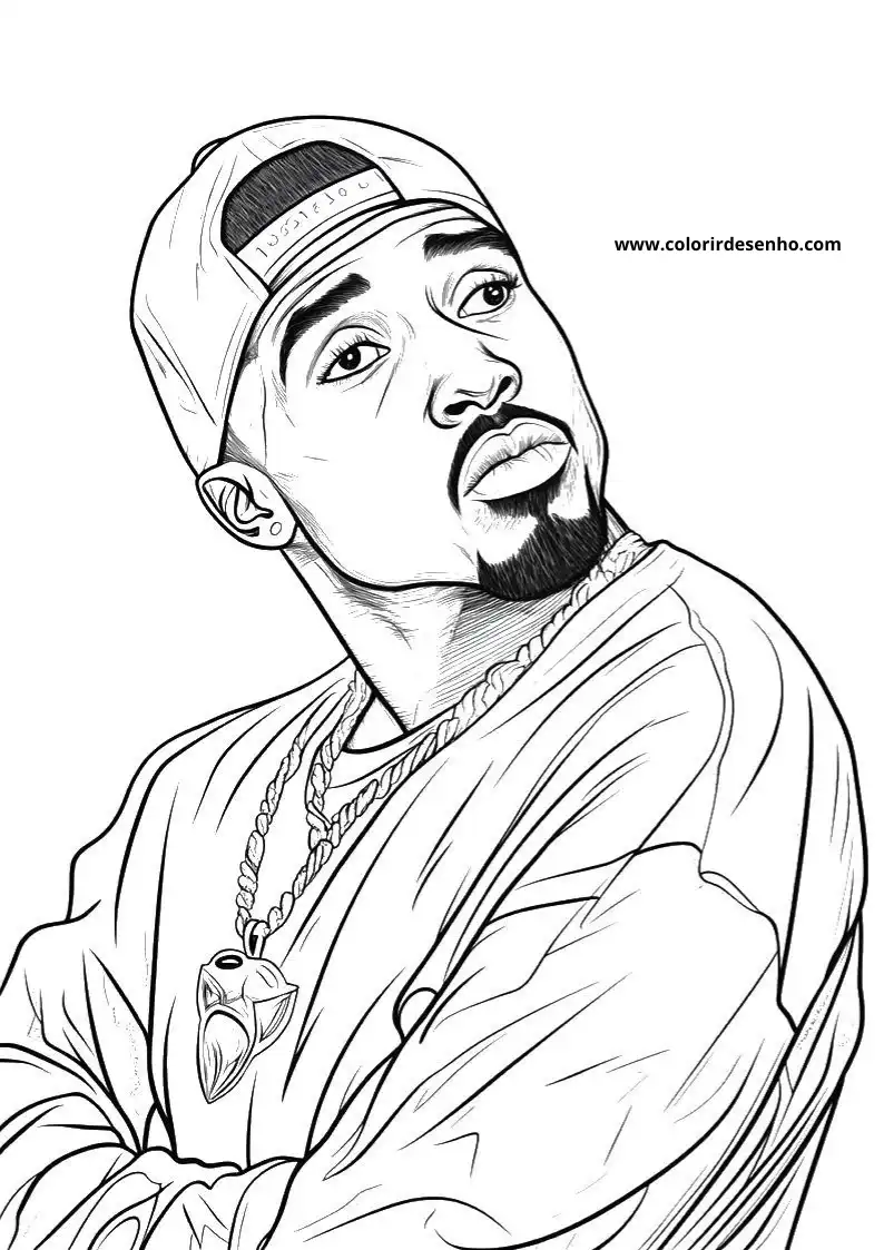 Hip Hop Coloring Pages 6