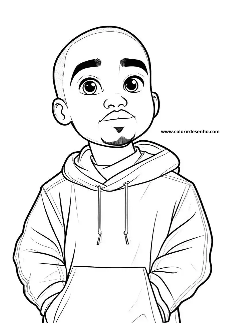 Hip Hop Coloring Pages 7