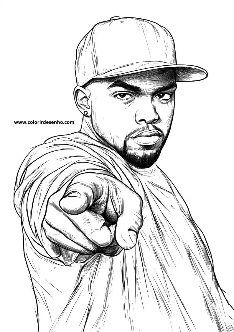 Hip Hop Coloring Pages For All Ages 1