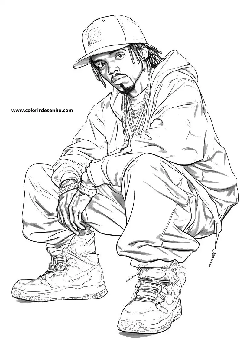 Hip Hop Coloring Pages For All Ages 10