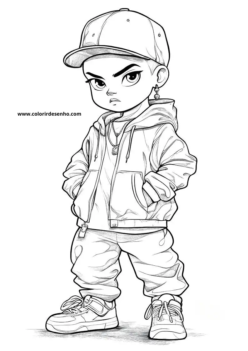 Hip Hop Coloring Pages For All Ages 11