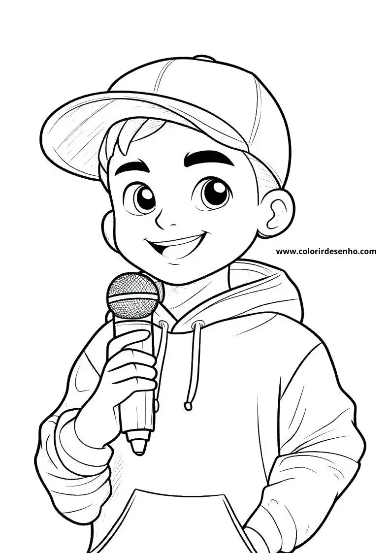 Hip Hop Coloring Pages For All Ages 3